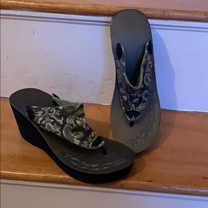 Modzori platform sandals changeable